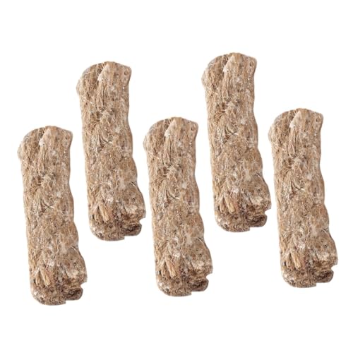 VANZACK 15pcs Jute Ropes Outdoor Fire Practical Wick Cord for Camping Hiking BBQ Combustion-Supporting Easy to Use Safe Versatile Fire Starter Tool