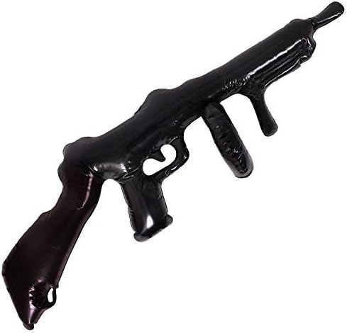Inflatable Tommy Gun Perfect Fancy Dress Costume Accessory 1920S Gangster Bugsy Malone