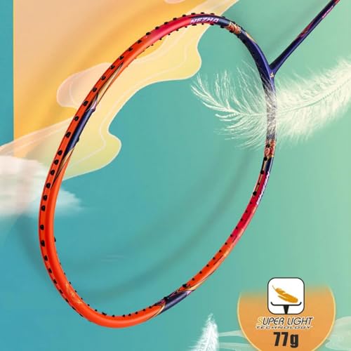 Raquette de badminton 5U Kawasaki pour augmenter la vitesse de smash sans fatigue - 7