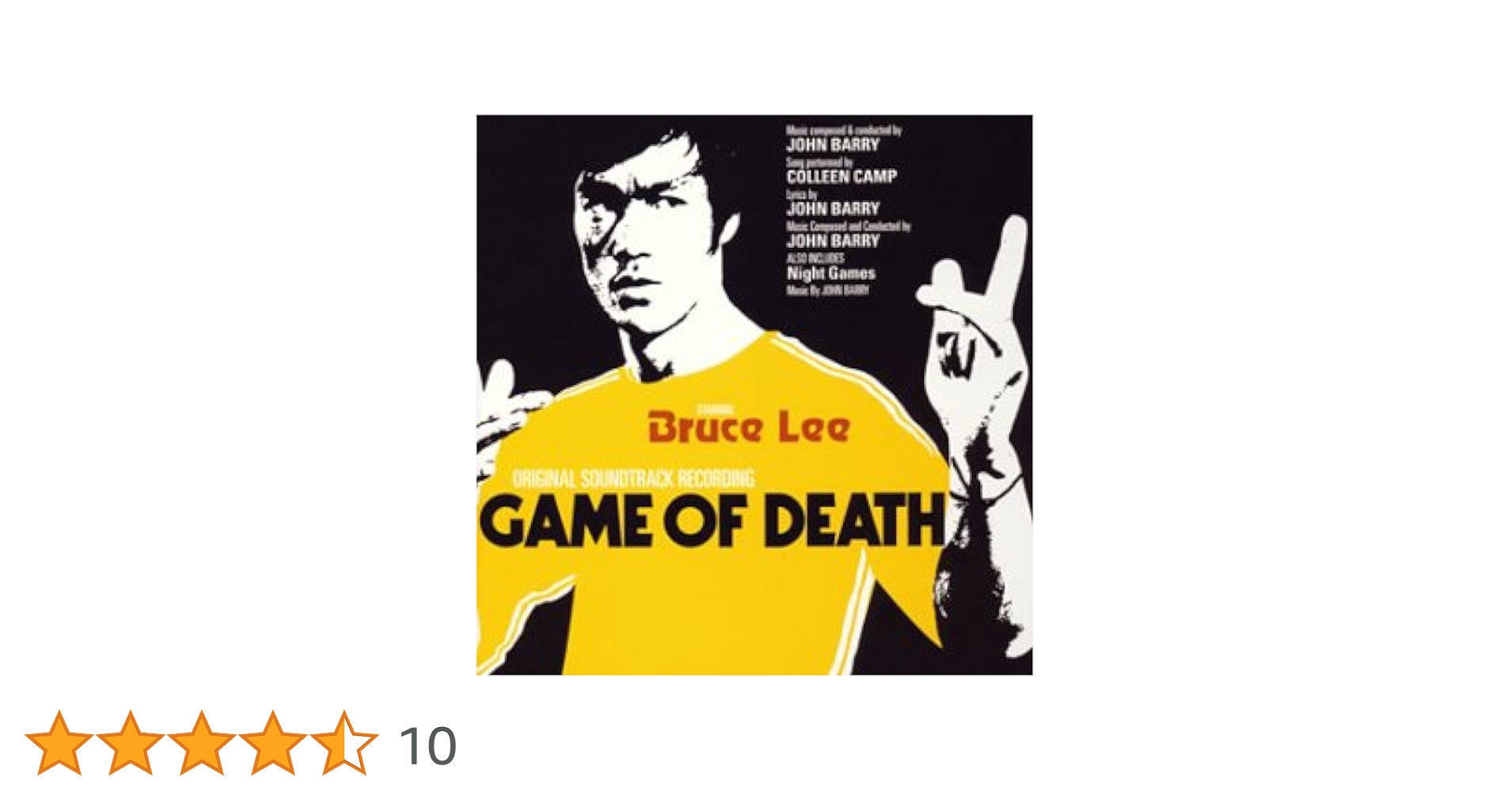 Amazon.co.jp: ブルース・リー「死亡遊戯」オリジナル・サウンド