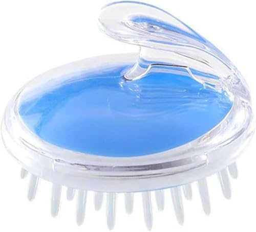 Conjunto Massageador de Capilar Manual Escova de Silicone Raspadores de Cabeça Anti Estresse Haster