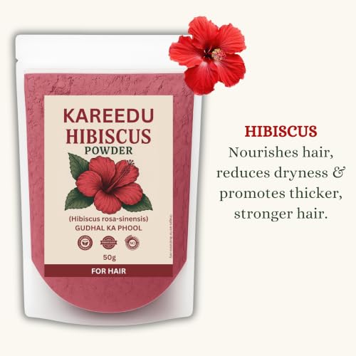 Image of Amla Reetha Shikakai Bhringraj Hibiscus Powder For Hair Growth (pack Of 5, 50g Each, Total 250g Hair Pack) Natural Hair Mask For Hair Fall Control