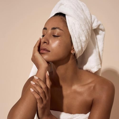 Resore Body Towel - 56" x 30" 700GSM Luxury Bath Shower Towel Skin Rejuvenating, Odor Preventing, Highly Absorbent, Aegean Turkish Cotton Botanical Lyocell Blend, Super Plush Bathroom Wash Cloth White by Resore - Image 6