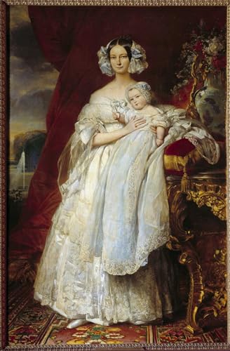 Cuadro sobre lienzo de Xaver Winterhalter en 60x90 cm de alta fidelidad artística