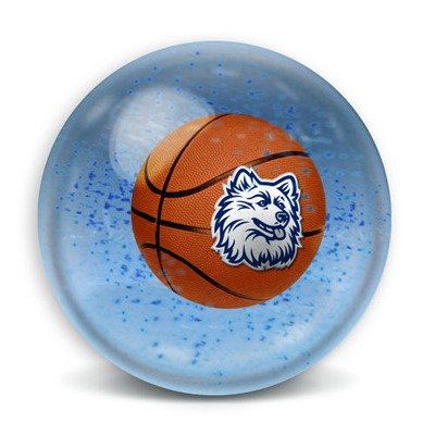 NCAA Connecticut Super Ball, 3-Inch, Clear