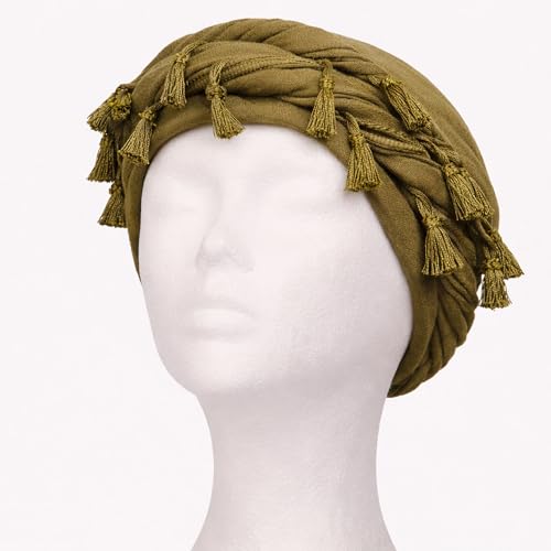 Image of Red by Kiss Bow Wow Premium Satin Mens Turban - Anti Breakage Moisture Retention, Stylish Soft Light Comfort Headwear