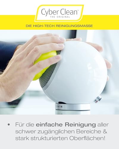Cyber Clean The Original Reinigungsmasse 145g – Reinigungsgel, Staubentferner, Tastaturreiniger für Haushalt, Elektronik & Auto