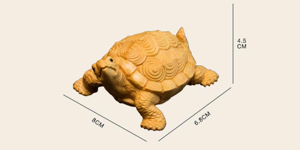 Amazon.co.jp: 彫刻の置物 木彫り亀の彫刻動物家の装飾工芸品 : ホーム