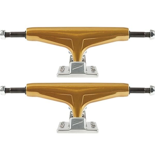 Tensor Trucks Mag Light Glossy Gold/Silver Skateboard Trucks - 5.25