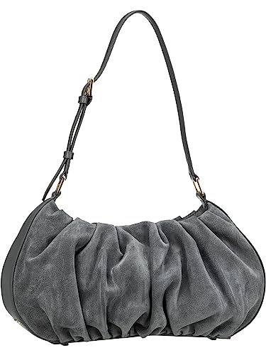 Mandarina Duck Velvet Plisse Crossover, mujer, talla única, London Fog, Talla única