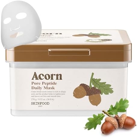 SKINFOOD Daily Mask - Carrot, Acorn, Yuja