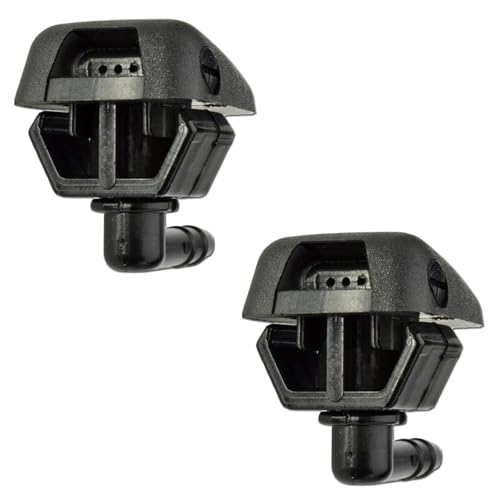 Twowinds - Ugello Acqua Tergicristalli 735277664 Compatibile con Fiat Panda (2003-2012) Punto (1999-2003) Ducato (2001-2016) - Parabrezza Anteriore - Spruzzatori Lavavetri - Ugelli Lavavetro (2 unitá)