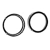 Sound-way Spacer rings adapters kit for 165mm 6.5" speakers compatible with SEAT Toledo/Leon #2
