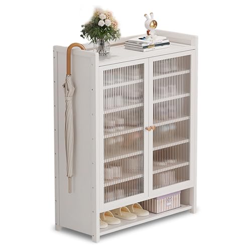 Shilanmei �V���[�Y���b�N 7�i/8�i �h�o���t�� ���ʔ� �C�I �C���[ ���֎��[ �C���[���b�N ��e�� �X���� �ȃX�y�[�X �������[ ���[�֗� �h�o �ʋC �h�L ���� �u�� �ړ����₷�� �C���� (�z���C�g-�A�N������,8�i�i��60cm�j)