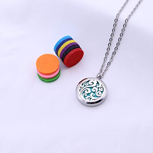 Collar difusor de aceites esenciales FOMIYES acero miniatura 5