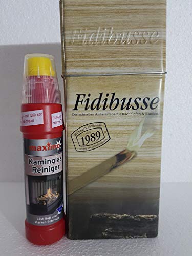 Fidibusse Brunner Geschenkdose 50 Stück Ofenanzünder Grillanzünder...