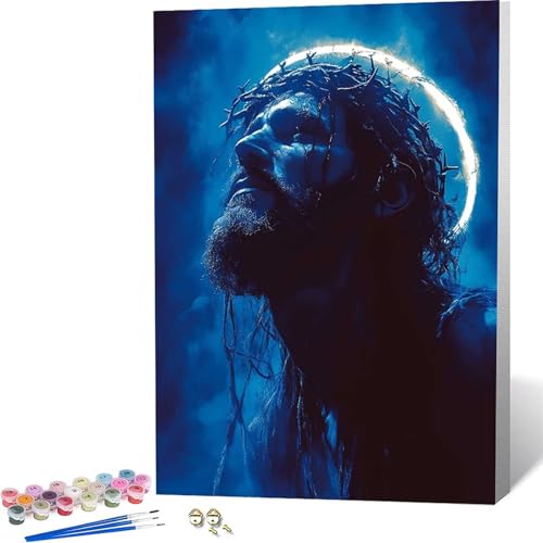 �������G �j Paint by Numbers ���ۓI�� �y�C���g�o�C�i���o�[, ��l�p�����h��G�L�����o�X�N���t�g �u���V�ƃA�N�����G�̋��, �I�t�B�X �C���e���A ���r���O����, �����ւ̃M�t�g 100x135CM -zjn2604VR