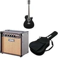 The Okoume neck provides greater playing comfort. Sapele back and sides offer a full-bodied and warm mid-range and a bright tone. AEQ-2T preamp is specifically-designed to adjust the frequencies of a bass and Treble, and allows operation of the built...