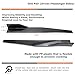 iJDMTOY Extra Long Left/Right Black Carbon Fiber Pattern PP Universal Rear Side Skirt Winglets Diffusers Compatible With Most Cars