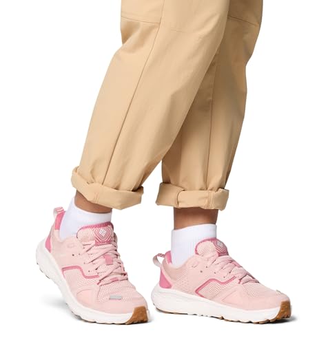 Columbia Womens Bethany Hiking Shoe, Pink Haze/Rosette, 7