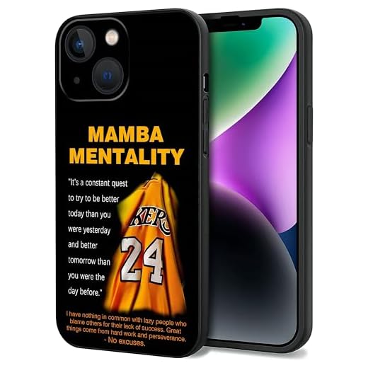 GLBUGUFY Basketball Legend Player Classic Pattern Designed for iPhone 15 Case, Compatible with iPhone 15 Case 6.1 inch, Soft Silicone Protective Cover, Anti-Scratch Shockproof Phone Case for Men Boys