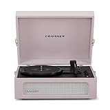 Bluetooth Connectivity: Easily pair this portable record player with a Bluetooth speaker or stream music through the turntable's built-in speakers. The aux input, headphone jack & RCA output allow you to hook up to a receiver or powered external spea...