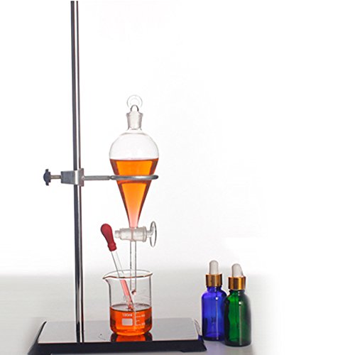 Equipo profesional de destilación de vidrio de destilación de laboratorio de 1000 ml para destilación de vidrio con condensador de serpentina