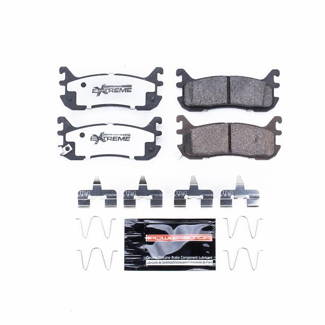 Image of PowerStop Z26 Performance Carbon Fiber Ceramic Brake Pads Rear Z26-636