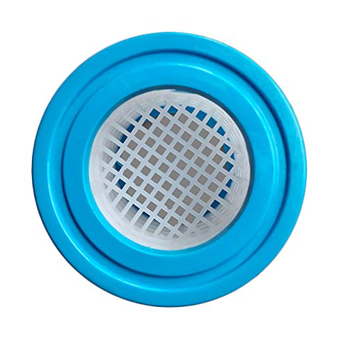 M & A Keleily 2 Stücke Poolfilter Kartusche Ersatz Filter Kartusche Filterkartuschen Pool für Bestway Filterkartusche Größe 1, Blau-weiß, 8 x 9 cm