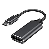 [Convertisseur HDMI]- Adaptateur USB Type-C à HDMI pour connecter un PC, un ordinateur portable, des smartphons ou une tablette à un moniteur ou à un écran doté de la technologie HDMI.