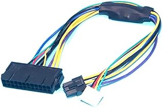 ATX 24pin to Motherboard 2-port 6pin adapter Power supply cable Cord for HP Z220 Z230