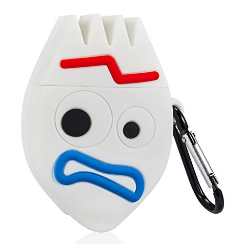 Gift-Hero Sad Fork Cartoon Case for Airpods, Cute Funny Cool Pattern Design