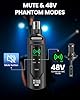 XTUGA 2.4GHz Wireless XLR Transmitter & Receiver, Wireless Microphone Adapter System for Dynamic/Condenser Mics w/ 48V Phantom Power fit for Live Show,Audio Mixer,PA Systems,Studio,Church (SF-1) #2