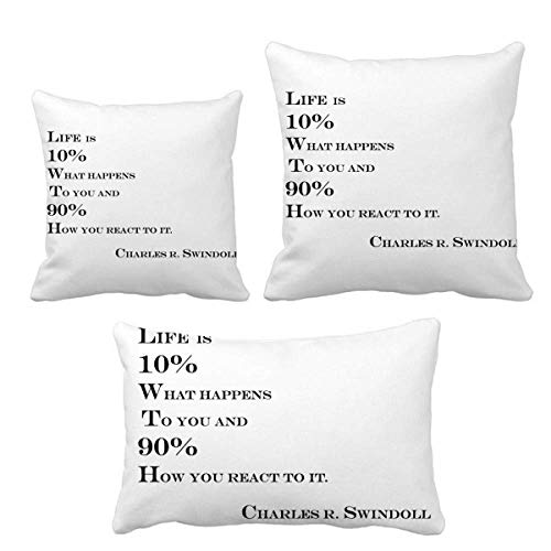 Housse de coussin What is Life taie d oreiller décorative salon