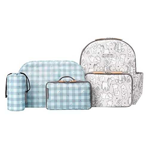 Petunia Pickle Bottom District Backpack | Baby Bag | Baby Diaper Bag For Parents | Baby Backpack Diaper Bag | Stylish, Spacious Backpack For On-The-Go Modern Moms & Dads | Disney's Playful Pooh #TOP3