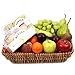 Cesta de fruta Tea Time – Cesta de regalo de frutas y cestas de regalo con entrega al día siguiente en Reino Unido con mensaje personal adjunto