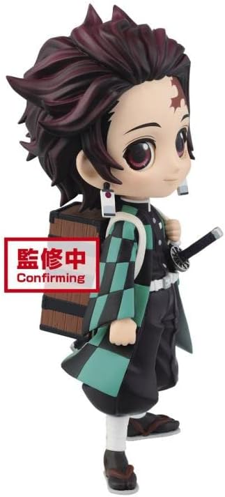 Miniatura 4 de Banpresto Demon Slayer Kimetsu no Yaiba Q posket-Tanjiro Kamado-II (ver.A), varios colores (BP17180)