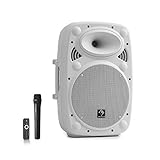 portatiles 400? MUY POTENTE: El subwoofer potente de 25,5 cm del equipo de PA Streetstar 10 le proporciona a tu público unos tonos graves excelentes que entran por los poros gracias a la tecnología XMR Bass, mientras que el Tweeter remata la calidad del sonido.