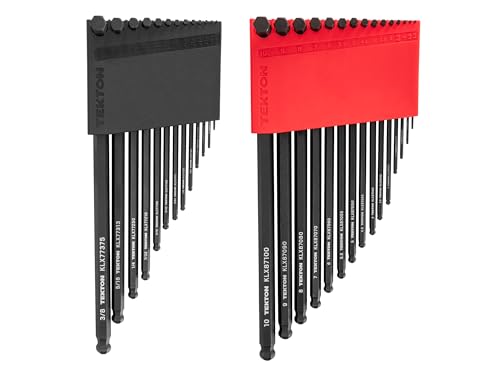 TEKTON Short Arm Ball End Hex L-Key Set 28-Piece | KLX91312