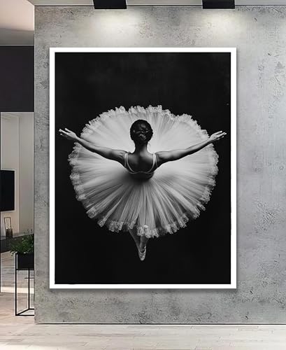 Décoration d'intérieur minimaliste avec affiche ballerine 30x40 cm - 2