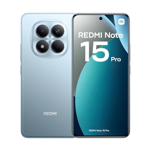 Redmi Note 15 Pro 5G 8+512 Glacier Blue (No power adapter included)