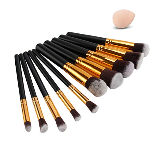 Makeup Brushes 11pcs/set Professional Makeup Brush Cheap Eye Makeup Brush Set Black Best Cute Face Travel Makeup Brushes Kit