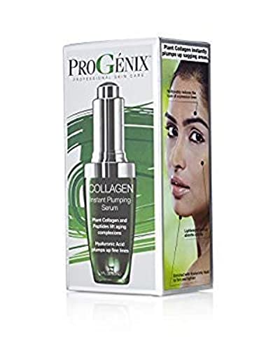 Progenix Collagen Serum. Instant Plumping Serum With Hyaluronic Acid To Plump Fine Lines. 1Oz #TOP1