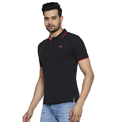 Image of Lawman PG3 Men's Slim Polo (K-PRO STAR-22 SLD-Blue Black M)