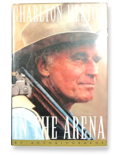 Charlton & Lydia Heston Signed Autographed Book In the Arena