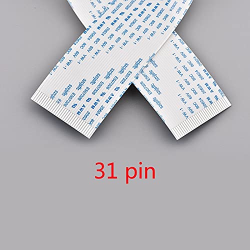 10 szt. Kabel głowicy 31 pinów do kabla głowicy drukującej Epson DX5 FFC płaski kabel do transmisji danych do plotera Allwin Xuli Aifa Witcolor Human Design (Color : 35cm)