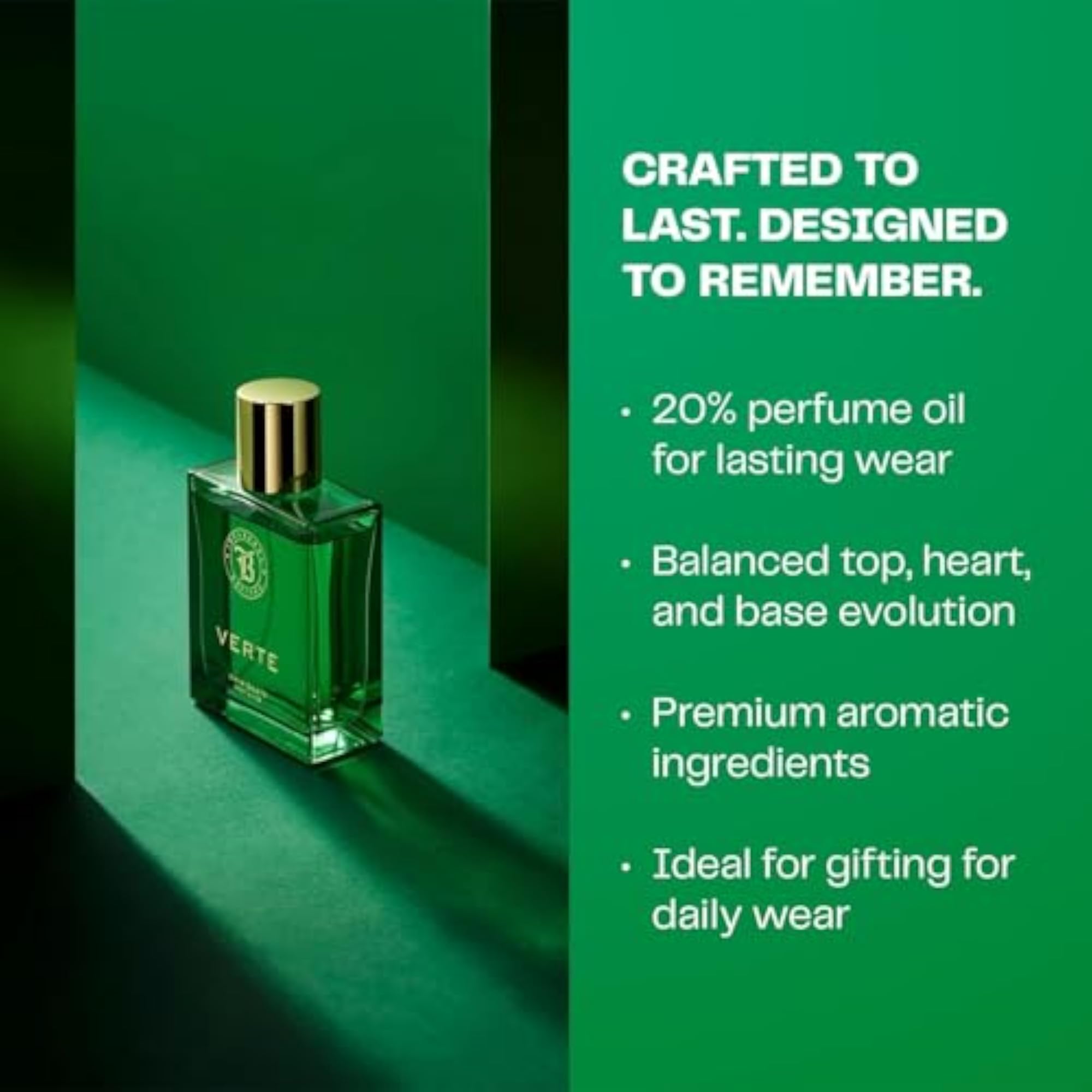 Verte Premium Eau De Parfum, Spicy & Woody for Men