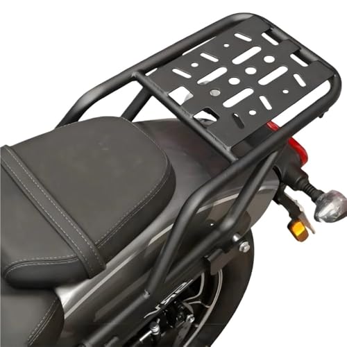 Porte-bagages QJMOTOR SRV 400V2 en acier au carbone pour coffre et modification moto