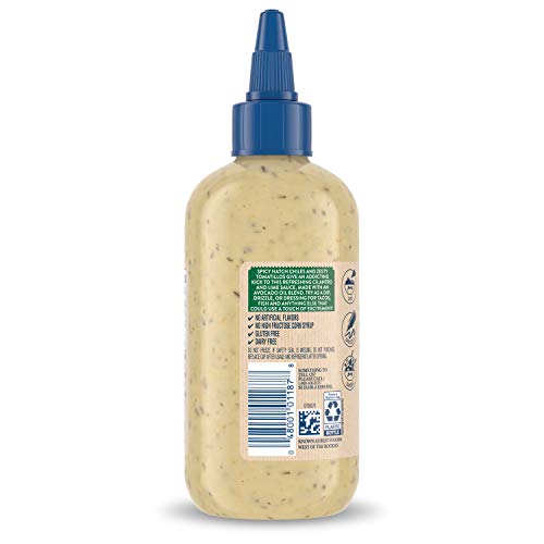Hellmann's Sauce For A Refreshing Condiment, Dip And Dressing Cilantro Lime Gluten Free, Dairy Free, No Artificial Flavors, No High-Fructose Corn Syrup 9 Oz #TOP1