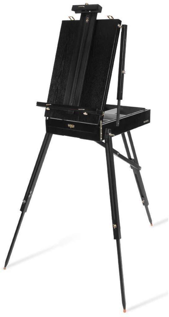 ASerZenith Easels Portable Art Painting Toolbox Wooden Multi-Function Adult Promotional Advertisements Exhibitions Applicable Occasion Wedding Displays Beech Artists Craft